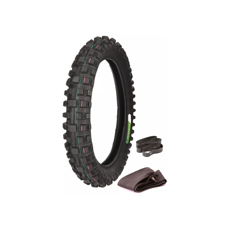 Opona + dętka + fartuch Yuan Xing P82 cross enduro 18x4.10 110/80-18 4PR TT