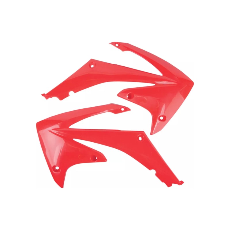 Osłony chłodnicy UFO Honda CRF 450X 08-16 czerwone