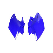 Komplet plastikowych osłon bocznych tylnych UFO Yamaha WRF 450 12-13 niebieskie