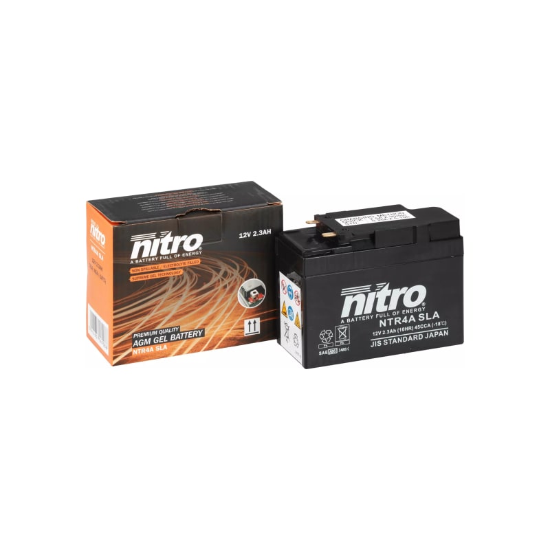 Akumulator żelowy Nitro NTR4A YTR4A SLA GEL AGM 12V 2.3 Ah