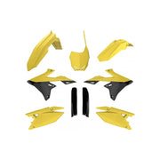 Zestaw plastików Polisport Suzuki RMZ 250 450 18-26 żółty-czarny