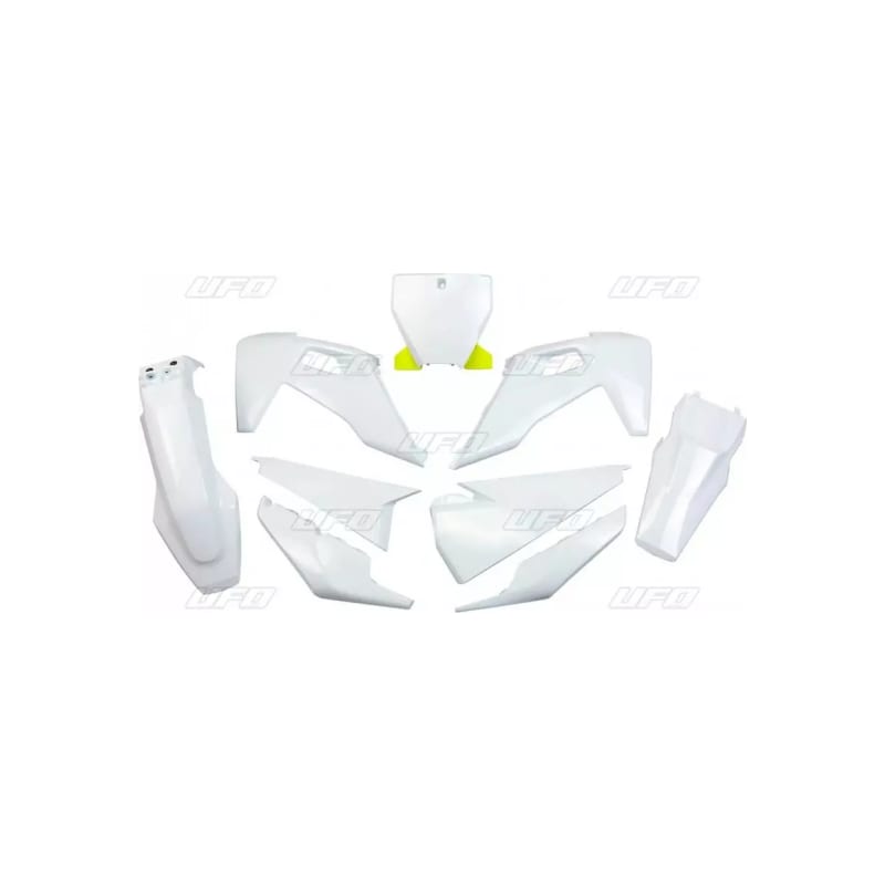 Komplet plastików UFO Husqvarna FC TC 19-21 biały
