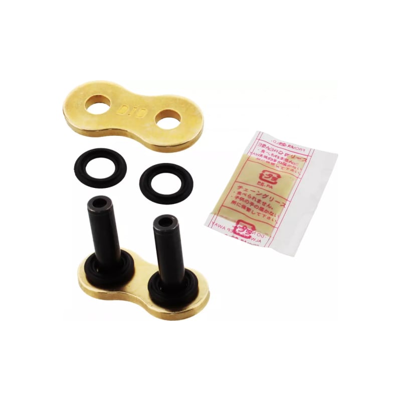 Zakuwka łańcucha DID 525 ZVMX G&G nit drążony złota