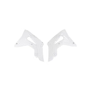Osłony chłodnicy UFO Honda CRF 250R 18-20 CRF 450R 17-20 białe