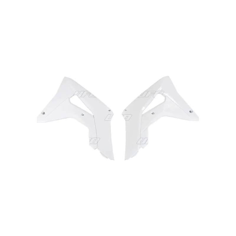 Osłony chłodnicy UFO Honda CRF 250R 18-20 CRF 450R 17-20 białe