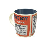 Kubek ceramiczny Werkstattregeln