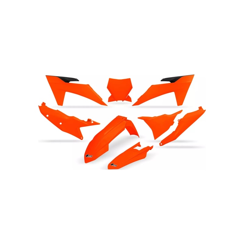 Komplet plastików UFO KTM SX-F 250 350 450 SX 125 250 300 20-23 pomarańczowy fluo
