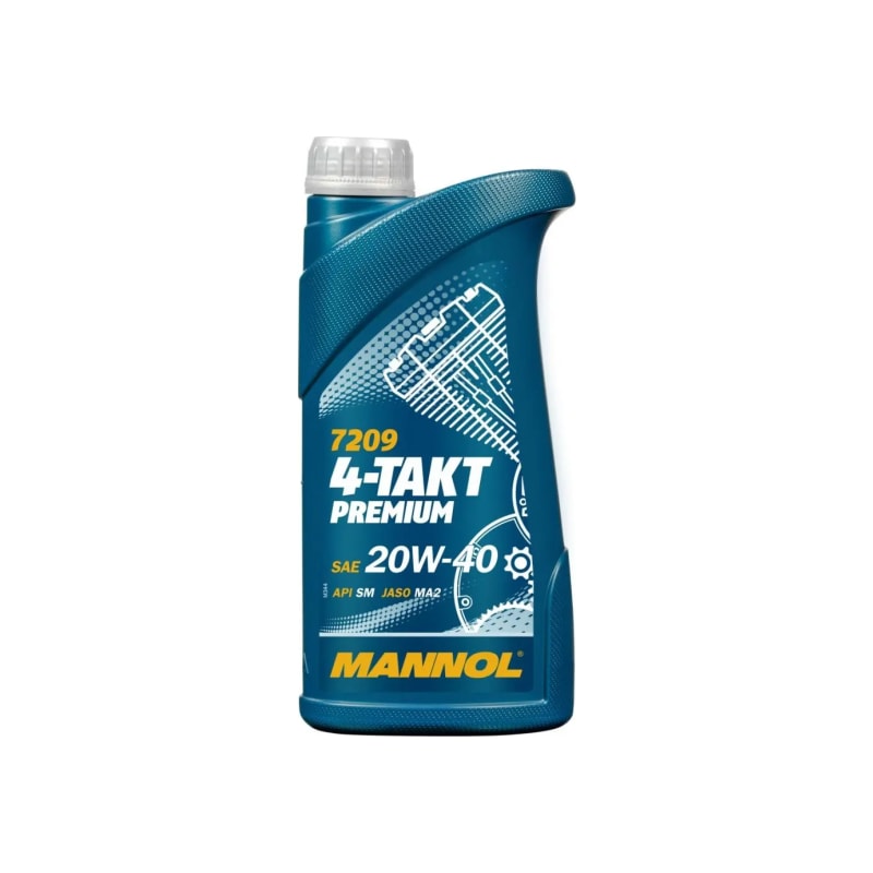 Olej silnikowy do motocykli 4T 20W40 Mannol Premium 1l