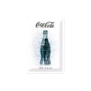 Plakat blaszany 20x30cm Coca-Cola-Ice White