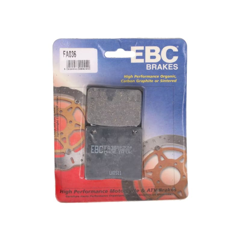 Klocki hamulcowe EBC FA 036 (2 szt.)