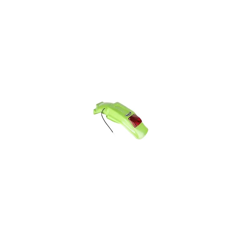 Błotnik tył UFO Kawasaki KDX 200 90-94 ze światłem zielony