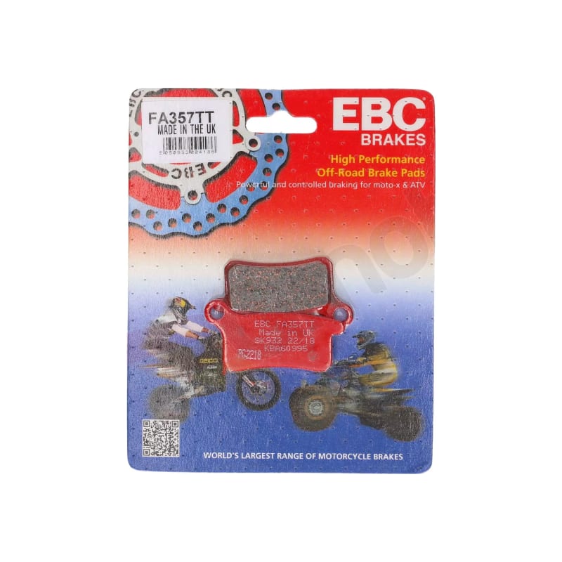 Klocki hamulcowe EBC FA 357 TT (2 szt.)
