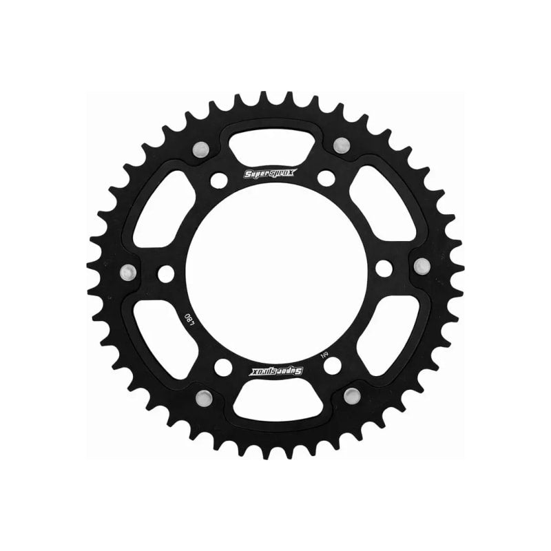 Zębatka tył duraluminiowa Supersprox Stealth RST-480:45 45z rozmiar 525 czarny