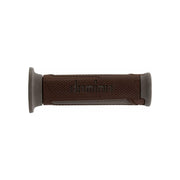 Manetki kierownicy Domino A350 brązowo-szare 22mm 120mm otwarte