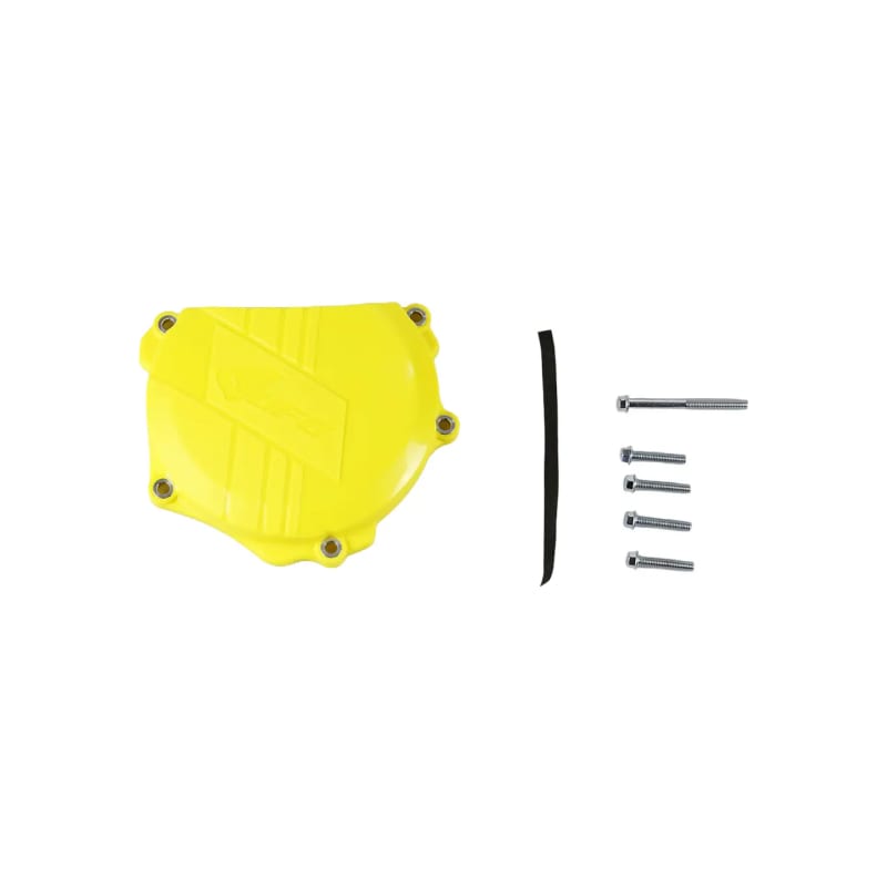 Osłona pokrywy sprzęgła UFO Suzuki RMZ 250 07-17 żółty