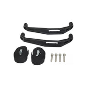 Uchwyty pasażera + paski bagażowe HLP Yamaha Tenere 700 XTZ 19-22 czarny