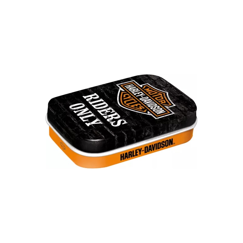 Pudełko miętówek Mintbox Riders On pasuje do Harley Davidson
