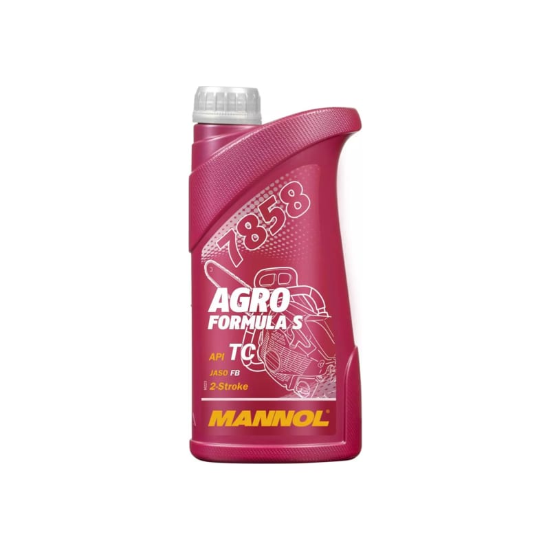 Olej silnikowy 2T Mannol Agro Formula S Półsyntetyczny 1l