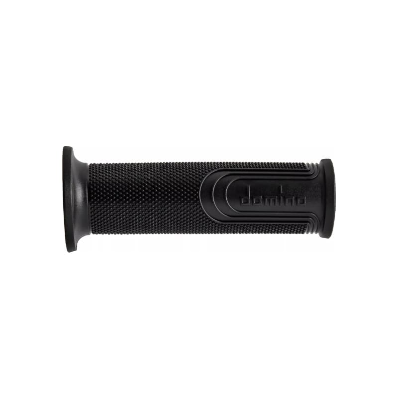 Manetki kierownicy Domino Diamond czarny 22mm 120mm otwarte