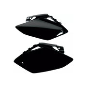 Komplet plastikowych osłon bocznych tylnych UFO Honda CRF 450R 07-08 czarne