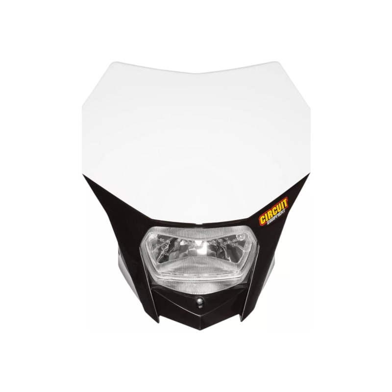 Lampa owiewka przód Circuit Bagus czarno-biały
