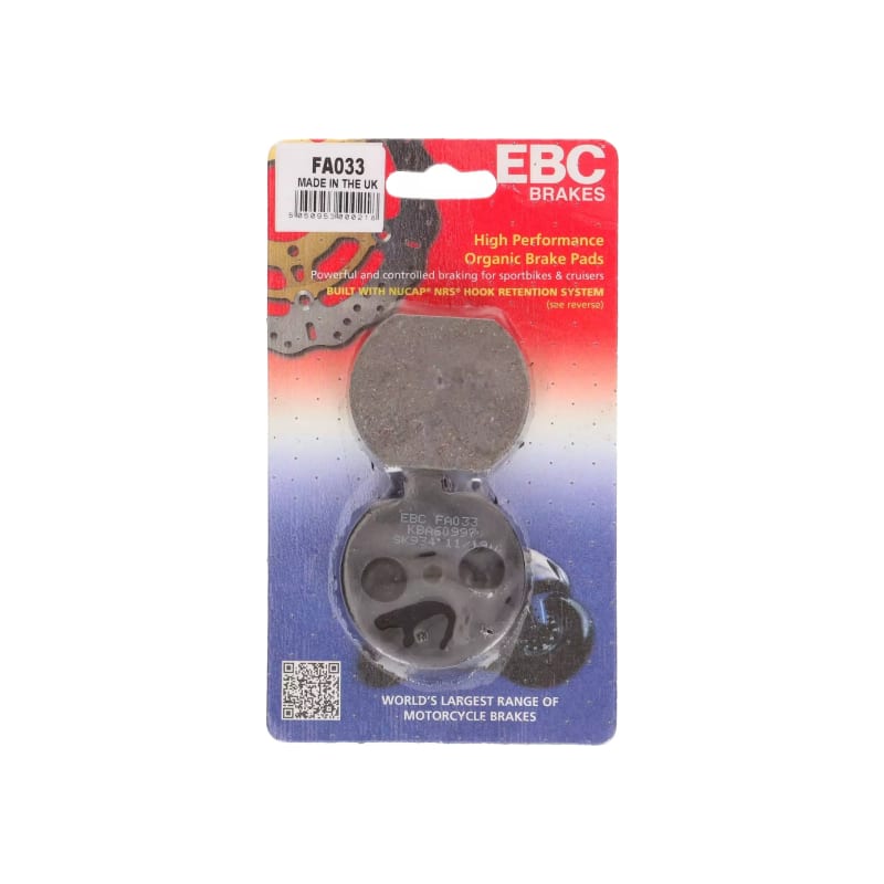 Klocki hamulcowe EBC FA 033 (2 szt.)