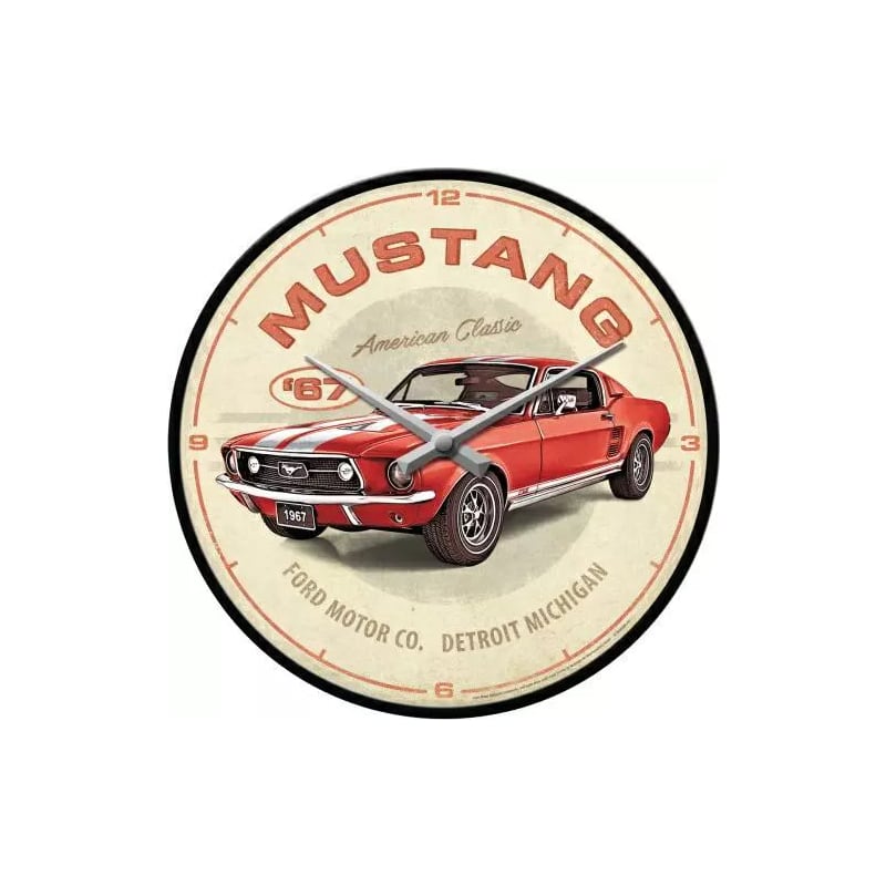 Zegar ścienny Ford Mustang GT 1967