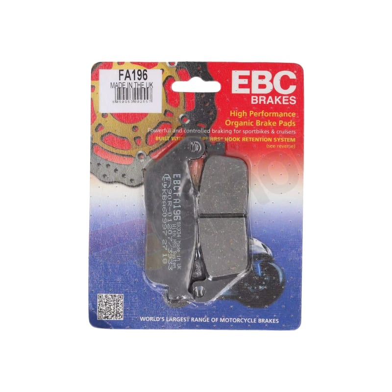 Klocki hamulcowe EBC FA 196 (2 szt.)