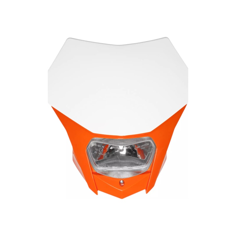 Lampa owiewka przód Circuit Bagus pomarańczowo-biały