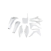 Komplet plastików UFO Honda CRF 250R 14-17 CRF 450R 13-16 z pokrywą filtra powietrza  biały
