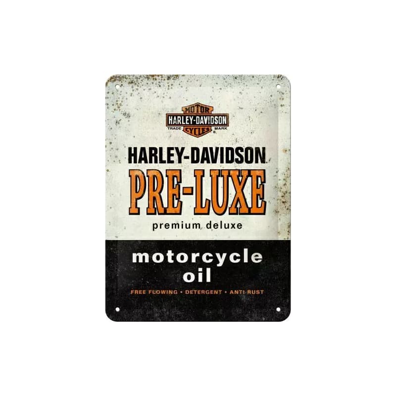 Plakat blaszany 15x20cm pasuje do Harley-Davidson Pre-Luxe