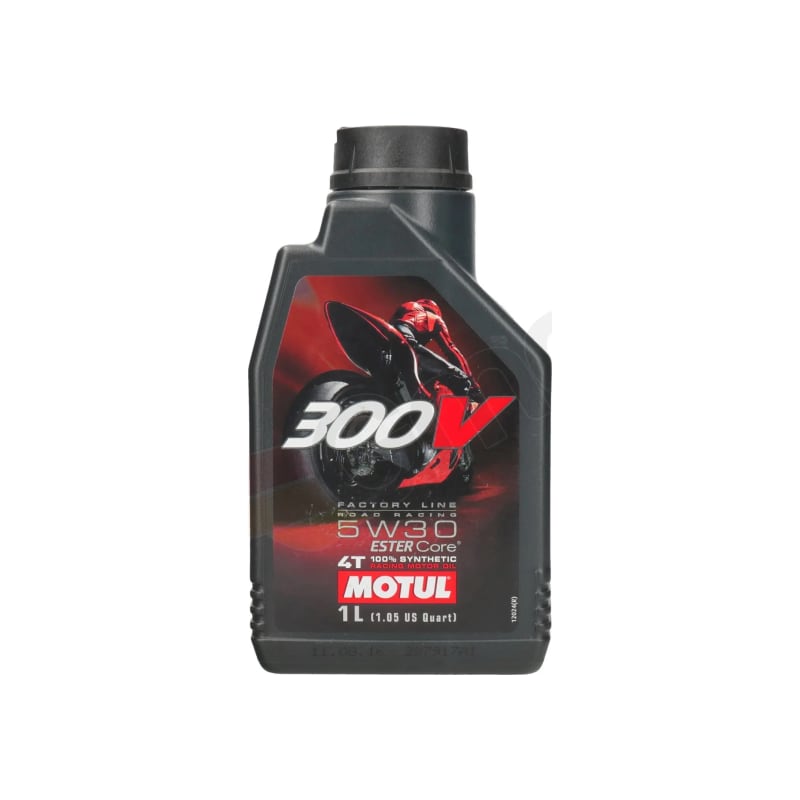 Olej silnikowy Motul 300V Road Racing 4T 5W30 Syntetyczny 1L