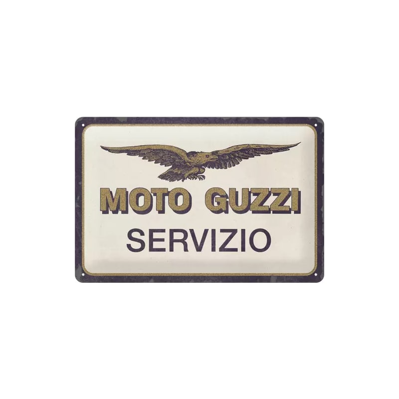 Plakat blaszany 20x30cm Moto Guzzi