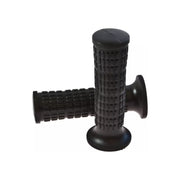 Manetki kierownicy Domino styl Piaggio czarny 22mm 122mm zamknięte