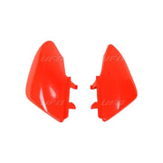 Komplet plastikowych osłon bocznych tylnych UFO Honda CRF 50 04-20 czerwone