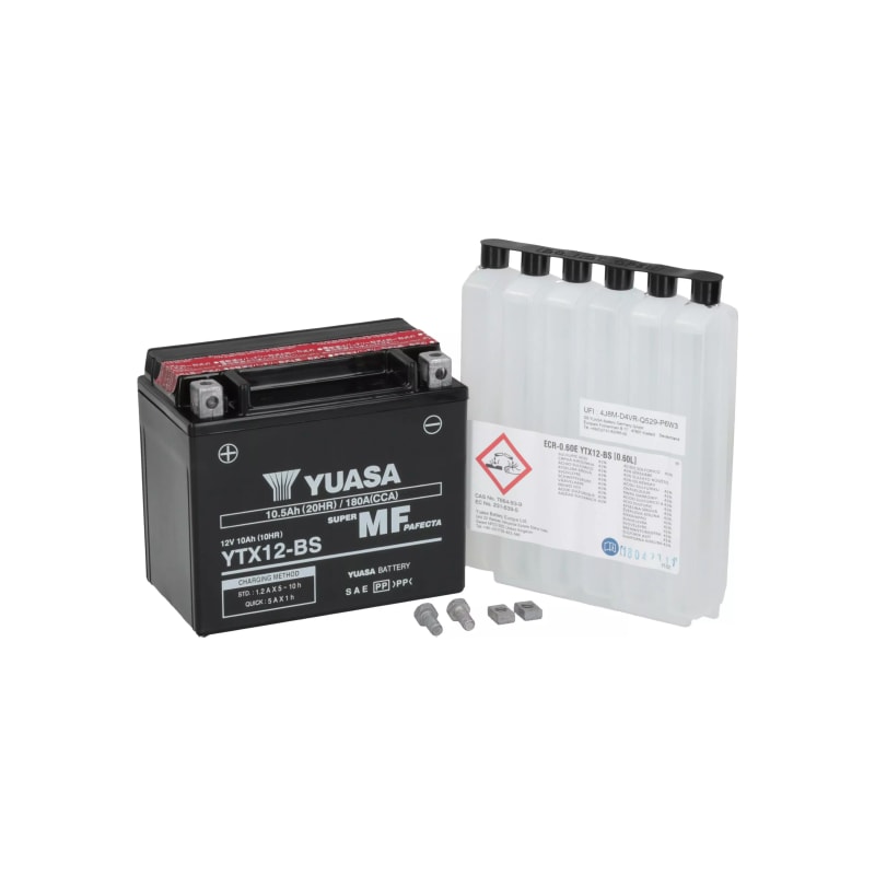 Akumulator bezobsługowy 12V 10 Ah YUASA YTX12-BS