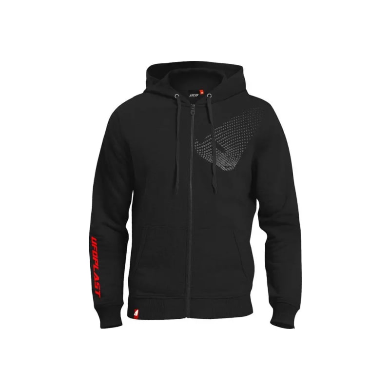 Bluza z kapturem UFO czarny S 100% bawełna