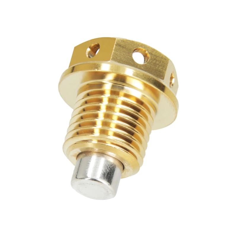 Korek spustowy oleju z magnesem HLP M14x1.25x12mm tytan złoty