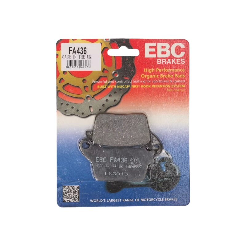 Klocki hamulcowe EBC FA 436 (2 szt.)