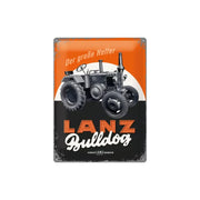 Plakat blaszany 30x40cm Lanz Bulldog