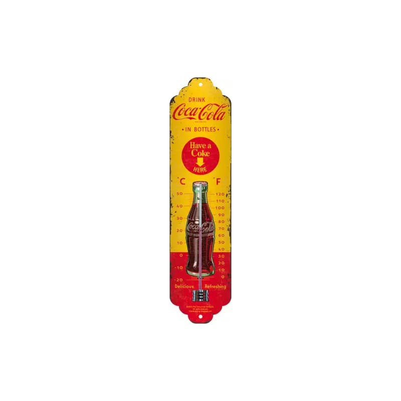 Termometr wewnętrzny Coca-Cola In Bottles