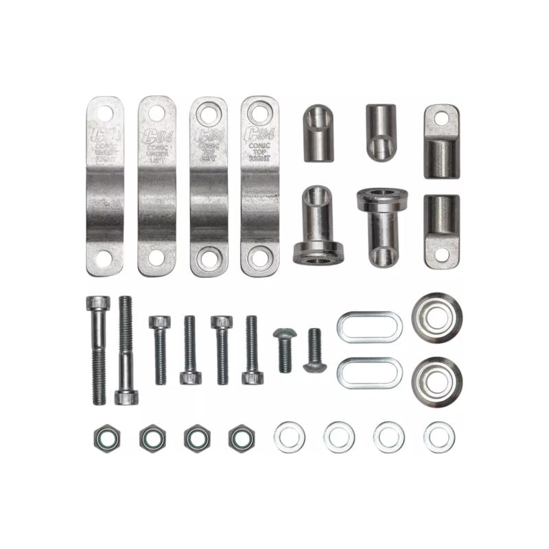 Zestaw montażowy handbarów osłon dłoni Circuit P4 28.6mm stożkowe