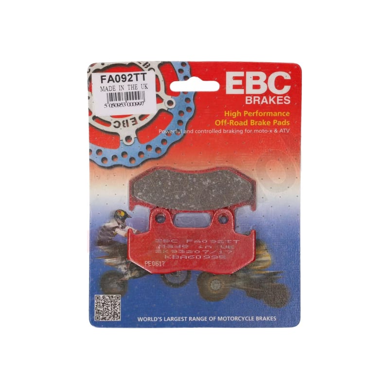 Klocki hamulcowe EBC FA 092 TT (2 szt.)