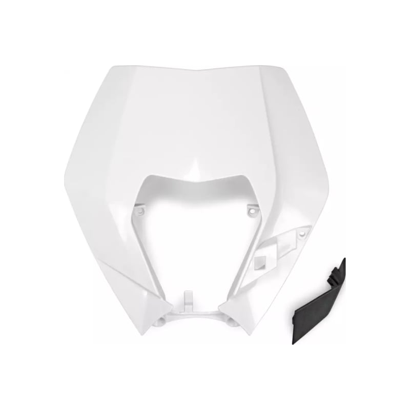 Osłona lampy przód owiewka UFO biały wzór OEM