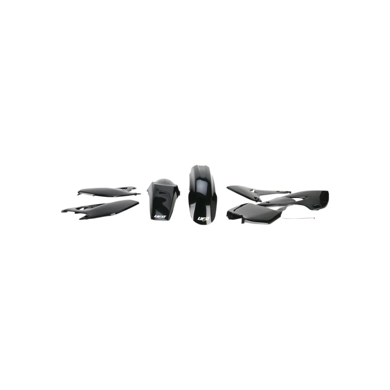 Komplet plastików UFO Kawsaki KX 125 250 03-04 czarny