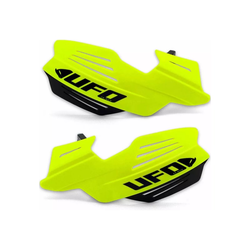Osłony rąk handbary UFO Vulcan żółte neon