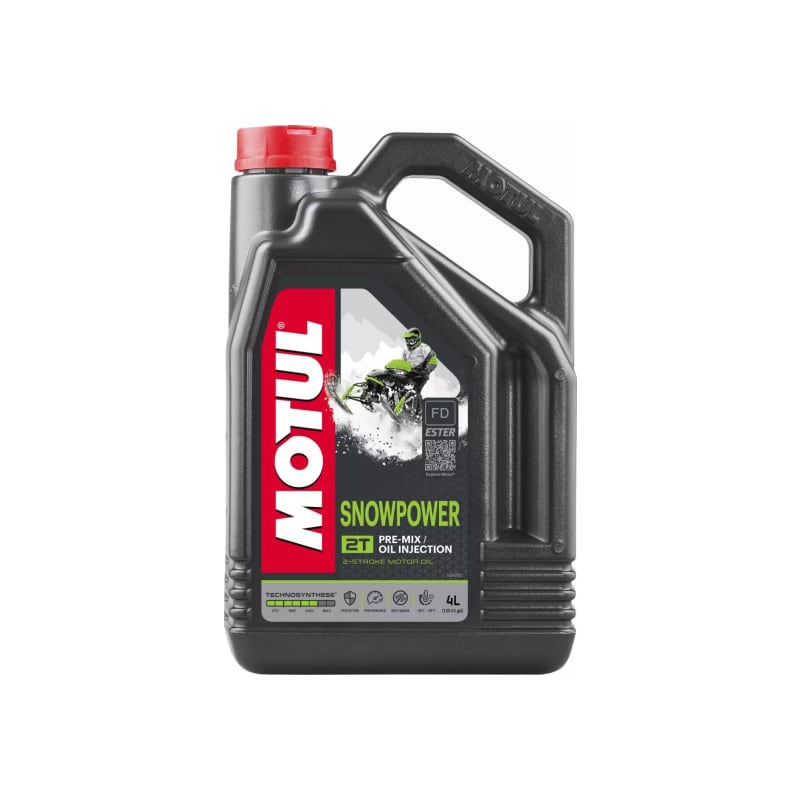 Olej silnikowy Motul Snowpower 2T Półsyntetyczny HC-Synthese 4L