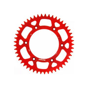 Zębatka tył aluminiowa Supersprox RAL-210:49 49z rozmiar 520 czerwony (JTR210.49)