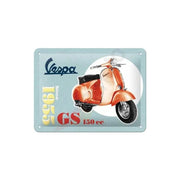Plakat blaszany 15x20cm Vespa GS150