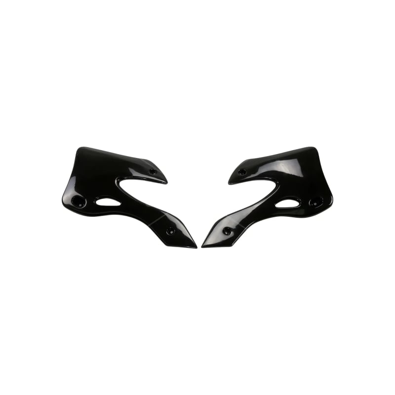 Osłony chłodnicy UFO Kawasaki KX 125 250 99-02 czarna